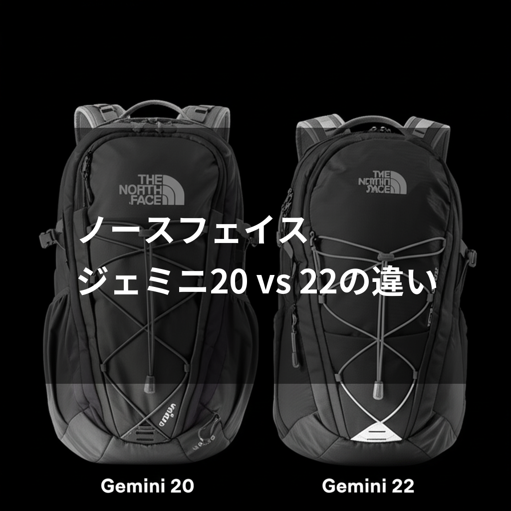 ノース フェイス ジェミニ 20 22 違い